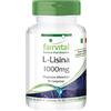 fairvital L-lisina 1000 mg, 90 compresse, ad alto dosaggio da 1250 mg di L-lisina HCL