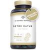N2 Natural Nutrition Detox depurativo fegato. Cardo Mariano e Carciofo. Depura e disintossica. Colon irritabile. Bardana, vitamina B e Selenio. 90 capsule. Vegan CE N2 Natural Nutrition