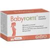 BabyFORTE® Fertilità Femminile - Concepimento Integratori - 60 Capsule - acido folico + Maca + mio-inositolo + Nutrienti - Vegan
