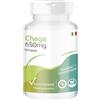 Vitamintrend Polvere di Chaga 650 mg, 120 capsule, integratore alimentare vegano senza magnesio stearato, prodotto in Germania
