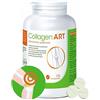 ALGILIFE Collagene e Acido Ialuronico Integratore per Pelle, Capelli, Ossa e Dolori Articolari. Integratore Collagene Idrolizzato arricchito con Calcio e Vitamina C (100 compresse, scorta 1-2 mesi)