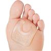 Sumifun Cuscinetti e imbottiture per piedi, Sumifun Lot de 10 protège-callosités en gel avec design en forme de U et imperméable, soulagement de la douleur des frottements