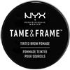 NYX PROFESSIONAL MAKEUP Gel Sopracciglia Tame & Frame Tinted Brow Pomade, Black