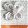 Love Hair Extensions Capelli estensioni amano fascia bianco colore del fiore, primo pacchetto (1 x 1 pezzo)