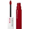 Maybelline New York Rossetto Matte SuperStay Matte Ink, Tinta Labbra a Lunga Tenuta, Colore Intenso e Vibrante, No Transfer, Spiced Edition, Exhilarator (340), 5 ml