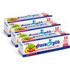VIROSAC - Duradipiù - Sacchetti frigo 35x40 per una conservazione più lunga dei cibi, 12 pezzi per rotolo, kit da 3 rotoli