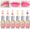 Mengxin 6 Pezzi Rossetto Cambia Colore Balsamo Labbra Colorato Rossetto Magico Lucidalabbra Trasparente Lunga Durata Gloss Labbra Regalo di Natale di Compleanno per Ragazze Donne (6 Colori)