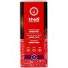 khadi Tinta Naturale per Capelli HENNÉ PURO, intrigante rosso-arancio fino a un intenso e splendente rosso fiamma, 100% vegetale, naturale e vegano, 100 g