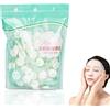Spldsun 100 pezzi Compresse per Maschera Facciale Naturale fai da te in Cotone Panno di Cotone di Compressione Maschera Foglio maschera DIY Maschere viso inTessuto Skin Care