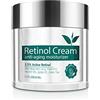 SOLOTREE Retinol Moisturizer Cream, Anti Ageing Face Cream, Anti Wrinkle Night and Day Cream with Retinol Jojoba Oil for Men and Women