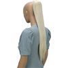 CAISHA 65cm Lunga Coda die Cavallo Kim Extensions Per I Capelli Con Coulisse Parrucche Donna Liscio Biondo Platino PH614