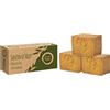Pure Now Sapone di Aleppo Pure Now 3 x 200 g circa, 85% olio d'oliva 15% olio di alloro, PH neutro, disintossicazione, fatto a mano