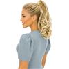 CAISHA 30cm Posticcio Per Capelli Helena Con Pinza Capelli Voluminoso Parrucche Donna Ondulato Biondo Mix H107a
