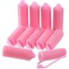 Zhehao 36 Pezzi Rulli di Spugna Spugna Bigodini per Acconciatura Flessibili Bigodini Spugna per Acconciatura (Rosa)