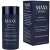 MAXX PRO-SERIES Volumizzante fibre dei capelli con vera cheratina per diradamento dei capelli/perdita di capelli - 60 giorni + fornitura - Risultati massimi istantaneamente - (Nero)