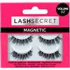 Capello point Lash Secret - Ciglia Finte Riutilizzabili Magnetiche Effetto Naturale, Senza Colla Adesiva - Facili da Applicare, Applicatore Incluso - 02 Volume