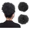MEIRIYFA Afro Soffio Capelli Sintetici Chignon Parrucchino per Le Donne Con Coulisse Coda di Cavallo Riccio crespo Updo Hair Clip di Estensioni Dei Capelli (T01#)