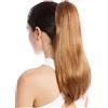 WIG ME UP - TZB-26A-V-27 Toupet Coda di cavallo Lunghi Lisci Onda Biondo rossiccio Biondo ramato 45 cm