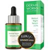 Dermaworks SIERO RETINOLO VISO ALTA POTENZA con Acido Ialuronico e Vitamina E - Siero Viso Antirughe, Antimacchia e Pori Dilatati - Contorno Occhi Antirughe Uomo Donna - Skin Care Notte di DERMAWORKS