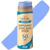 Suntribe Stick Solare Naturale Minerale Zinco FPS 30 Suntribe - 30 g, Blu Oceano, Biologico - 100% Naturale, Sicuro Per i Coralli - Molto Resistente all'Acqua - Vincitore Beauty Shortlist Awards 2022