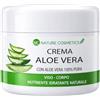 helixextra Crema Idratante Viso Corpo Aloe Vera, Burro di Karité e Olio di Argan - Pelle Secca, Sensibile, Lenitiva e Nutriente. Prodotto in Italia.100 ml.