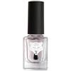 ALL TIGERS 2 in 1: Base e Top Coat Vegani e Naturali - Smalto per Unghie Trasparente 190 - Ingredienti Naturali e Derivati Naturali - Brillantezza e Lunga Durata - 11 ml - ALL TIGERS