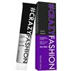 Capello point Crazy Fashion, Colorazione Semipermanente in Crema, Senza Ammoniaca, Resorcina e PPD, Durata da 6 a 8 Shampoo, Tinta per Capelli Temporanea, Colore Ultraviolet, 100 ml