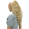 CAISHA 50cm Posticcio Treccia Portare I Codini Extensions Per I Capelli Voluminoso Ondulato Biondo Mix H32a