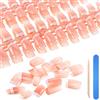 Mudder 360 Pezzi Unghie Finte Francesi Unghie Artificiali Rosa Bianco Francese Kit Unghie Finte Punte 12 Dimensioni Copertura Completa Con Lime per Unghie e Stick per Nail Art Salon Decorazione Fai da Te