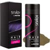 Maxter FIBRE CAPELLI Castano Chiaro - Polvere Volumizzante Capelli per Nascondere la Caduta dei Capelli e Calvizie - Fibre Cheratina per Capelli - Polvere per Capelli Uomo e Donna - Hair Fiber