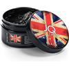 JoyQube Cera Colorante - Colorata Capelli Uomo Nera BLACK | Coprente per Capelli Brizzolati e Bianchi, Effetto Naturale, Tenuta Media, Modellante Profumata, Copertura Temporanea, Made in Italy 100ml