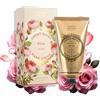 Panier des Sens Crema mani secche e screpolate con burro di karitè Rosa - Crema mani idratante - Prodotto in Francia 97% naturale - 2,6 floz/75 ml