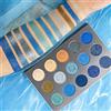 Afflano Palette Ombretto Nude Blu Professionali Glitter, Pigmentati Opachi Brillantinati, Waterproof Lunga Durata Trucchi