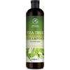 AROMATIKA trust the power of nature Shampoo con Tea Tree Oil 480ml - Olio Essenziale di Albero del Tè - Estratti di Uva Spina Indiani & Rosmarino - Shampoo Antiforfora - Contro Secchezza - Allevia Irritazioni Cutanee Comuni