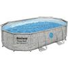 Bestway Piscina Power Steel Swim Vista Ovale Oblo' 488x305x107