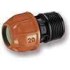 Claber Raccordo d. 20mm Filetto 1'' m per Irrigazione Interrata