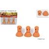 Due Esse Christmas Tris Soggetti Terracotta per Presepe