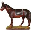 Ferrari & Arrighetti Cavallo in Resina per Presepe da 12 cm