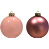 Giocoplast Natale Sfera Vetro Royal 80mm Pink Ass. Prezzo Cad. uno Indicare Modello