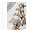 Inge's Christmas Box Alberi oro e Glitter Argento