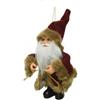 Kaemingk Babbo Natale con Pelliccia e Cappello Bordeaux