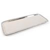 Mercury Vassoio Rettangolare in Silver "glamour" 39.5x16.5x1.5 cm