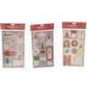 Mercury S/20 Sticker Natalizi 30x14.5cm ass Prezzo cad uno