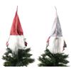 Mercury Puntale per Albero Santa in Tessuto 65x40cm Assortito Prezzo cad uno
