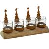 Vacchetti Porta Candele Albero Natalizio