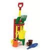Verve Set Carrello per Giardino con Manico Telescopico
