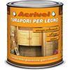 Veleca ACRIVEL - ml 750 - FONDO TURAPORI TRASPARENTE - ALL'ACQUA - INODORO - ATOSSICO
