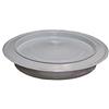 SIP ROSONE VERNICIATO BIANCO PER TUBI STUFA ALA TERMOSIFONE COPRIFORO D. 13 CM 130