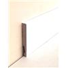 Hobby Legno Battiscopa in mdf rivestito tonalità bianco mm.80x12x2400 pz. 5 (prezzo per ml. 12,00)