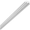 MASTERBRICO Cornice in Polistirolo per Soffitto e Pareti Barre da 2 metri Bianche, Cornici in Polistirolo Decorative per Pareti Soffitti, per Quadri Porte Foto Boiserie Greche Specchi (A020-10 PZ (20 metri))